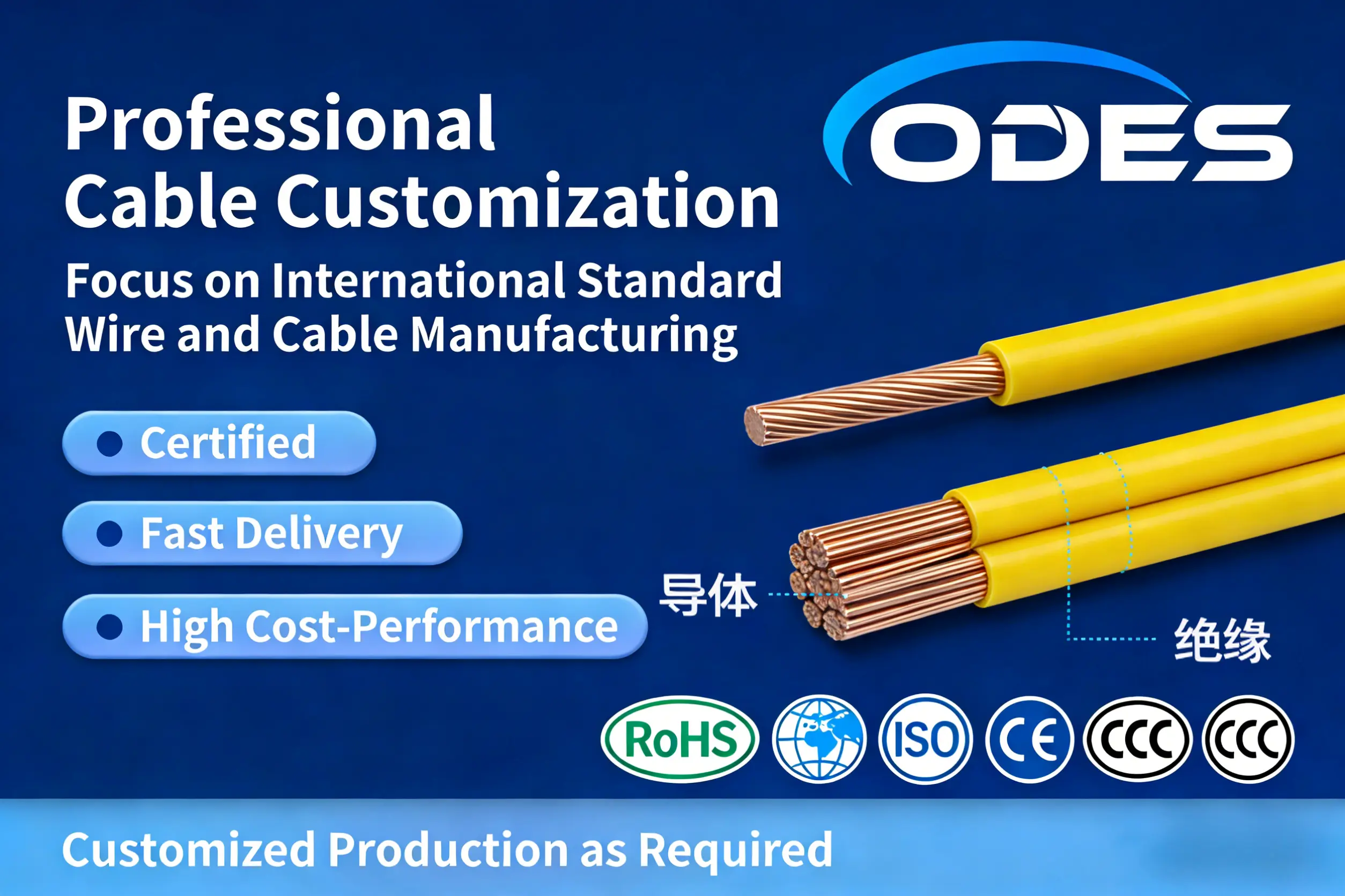 Copper core PVC insulated PVC sheathed soft wire